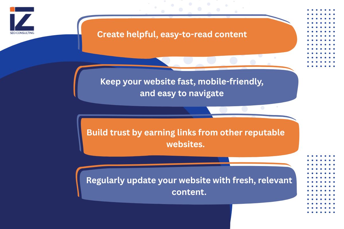 a short list of seo business tips