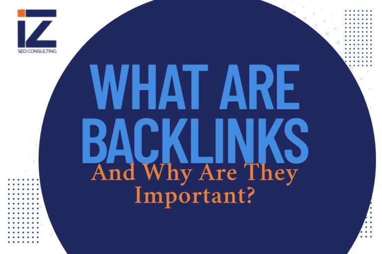 what are seo backlinks featured image with the title of the blog post included