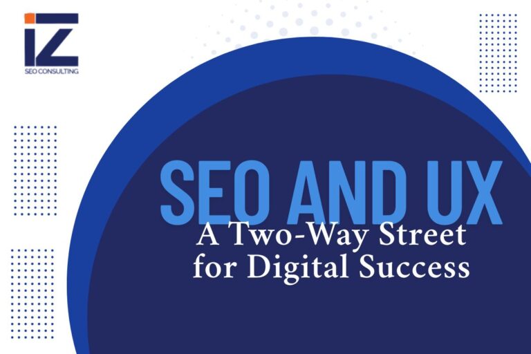 seo and ux featured image with the title