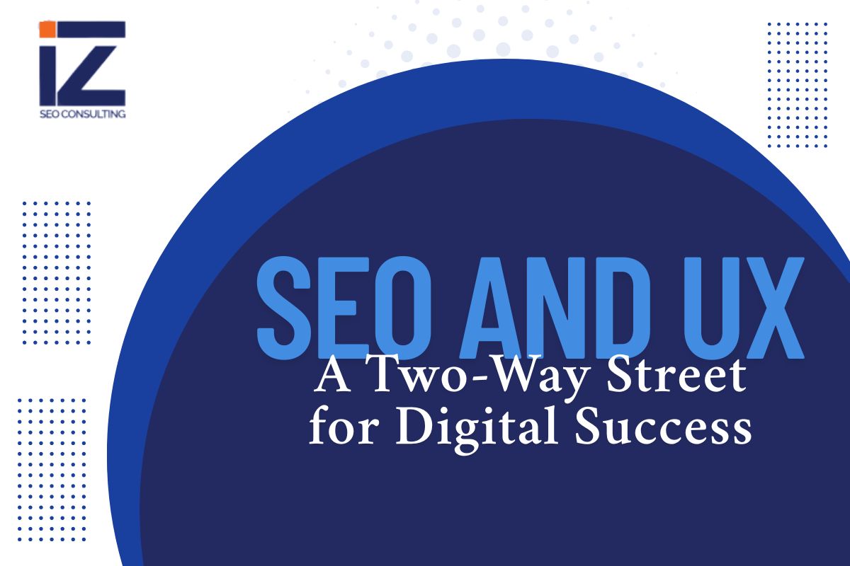 seo and ux featured image with the title